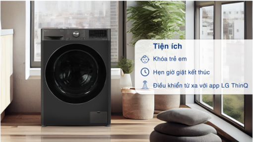 Máy giặt sấy LG Inverter FV1412H3BA - 6